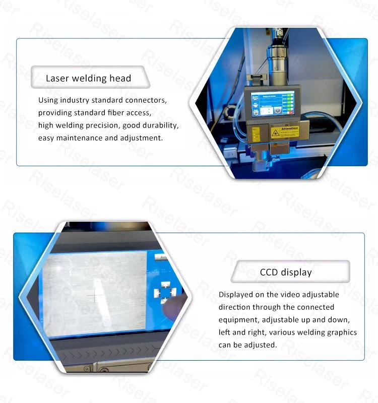 platform laser welder with CCD